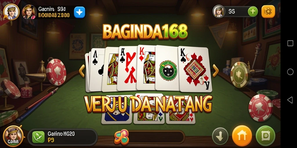 Tampilan gameplay menarik dari game Domino BAGINDA168.