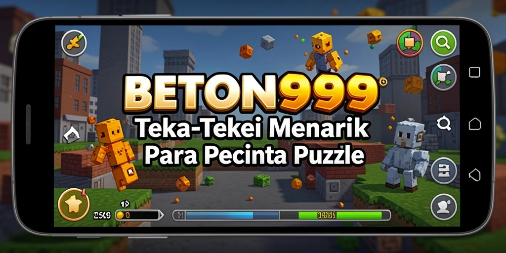 Tampilan gameplay BETON999 yang menarik dan menantang teka-teki.