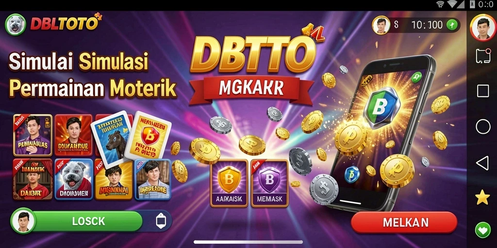 Tampilan screenshot DBLTOTO menampilkan gameplay menarik dengan grafik modern.
