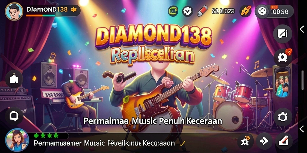 Tampilan gameplay <strong>DIAMOND138</strong> yang dinamis dan penuh warna.