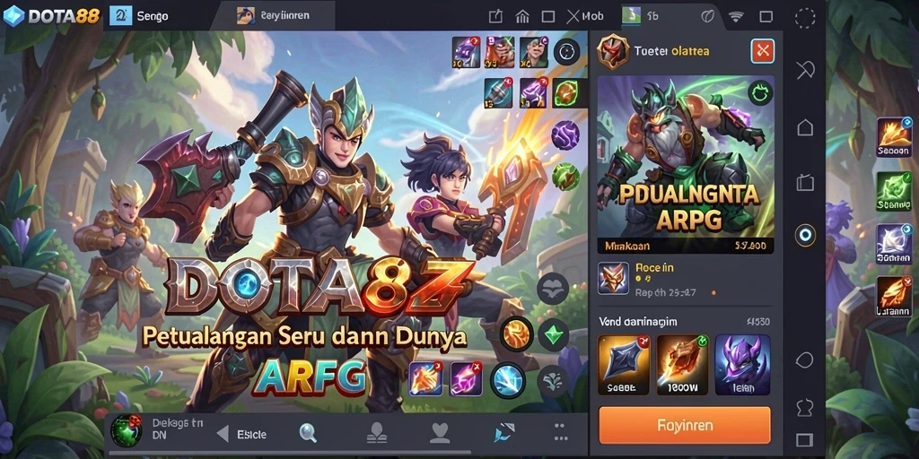 Gameplay seru DOTA88 dengan petualangan ARPG yang mengasyikkan.