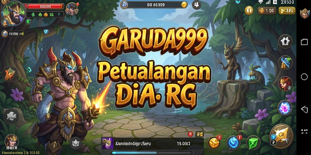 Tampilan permainan GARUDA999 dengan grafis menarik dan aksi epik RPG.