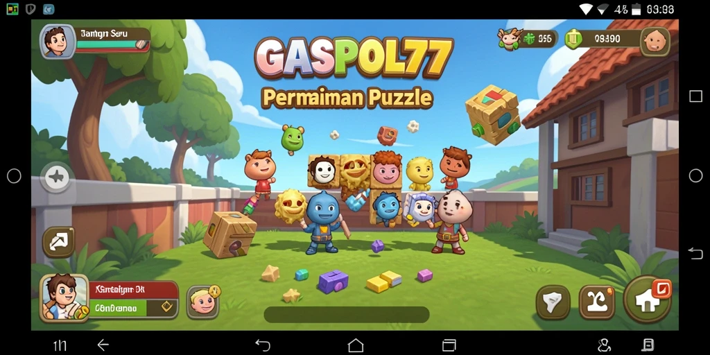Screenshot gameplay GASPOL77 yang menampilkan tantangan puzzle menarik.