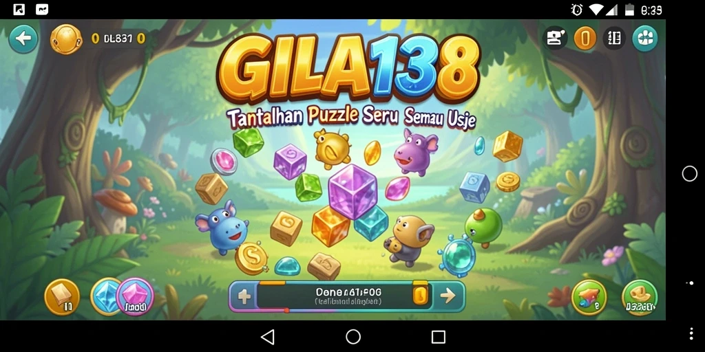 Gameplay GILA138 yang menantang dengan berbagai teka-teki.
