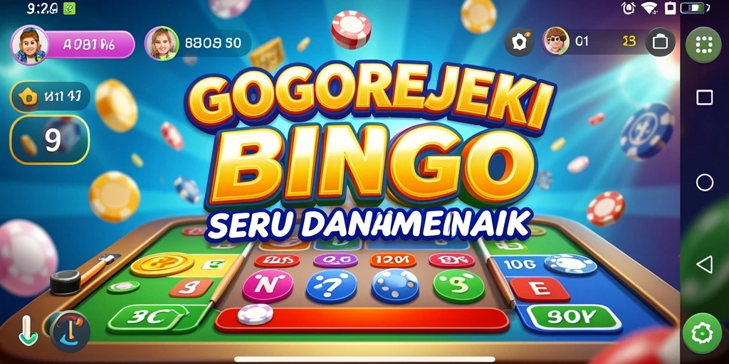 Gameplay Bingo GOGOREJEKI yang seru dan menantang.