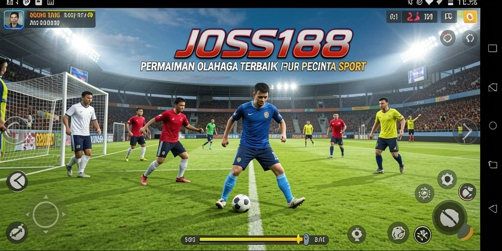 Tampilan gameplay menarik dengan berbagai cabang olahraga pada JOSS188.