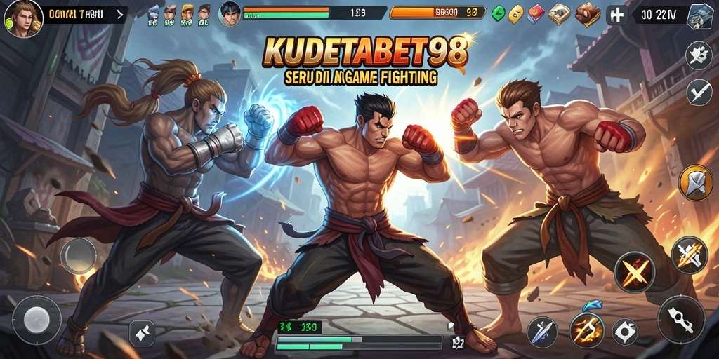 Tangkapan layar gameplay KUDETABET98 menampilkan pertarungan seru dan grafis yang menakjubkan.