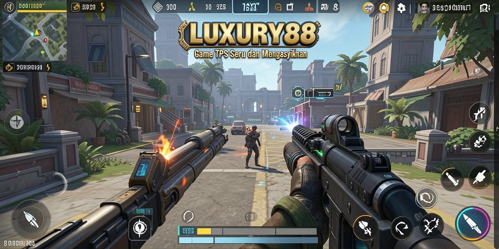 Screenshot utama LUXURY88 menampilkan aksi gameplay yang mendebarkan.