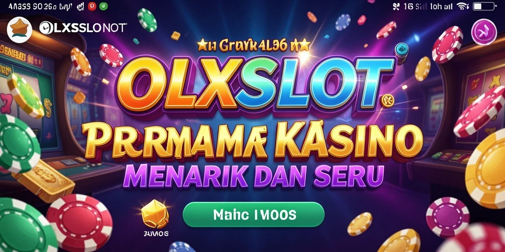 Screenshot utama OLXSLOT menampilkan gameplay Kasino yang menarik.