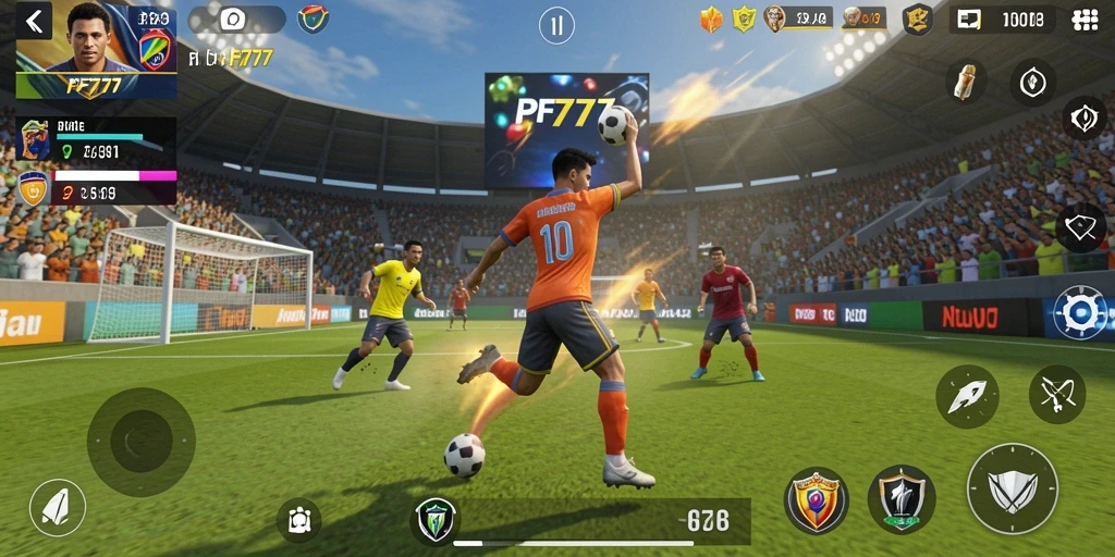Tampilan gameplay PF777 yang mengasyikkan dalam olahraga kompetitif.