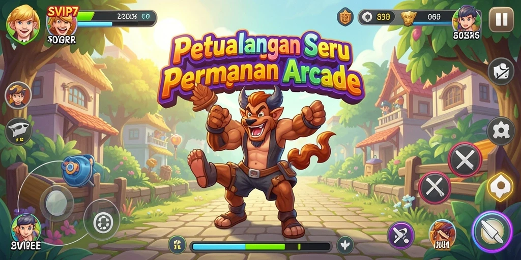Tampilan gameplay seru dan menantang di SVIP7.
