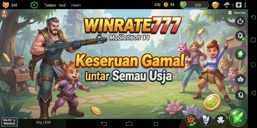 Screenshot gameplay WINRATE777 yang menyenangkan dan penuh tantangan.